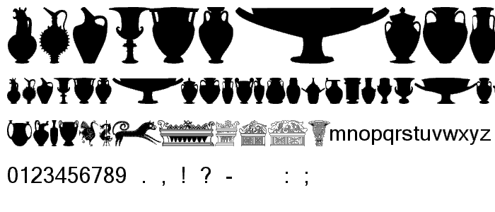 101! Ancient Greece font